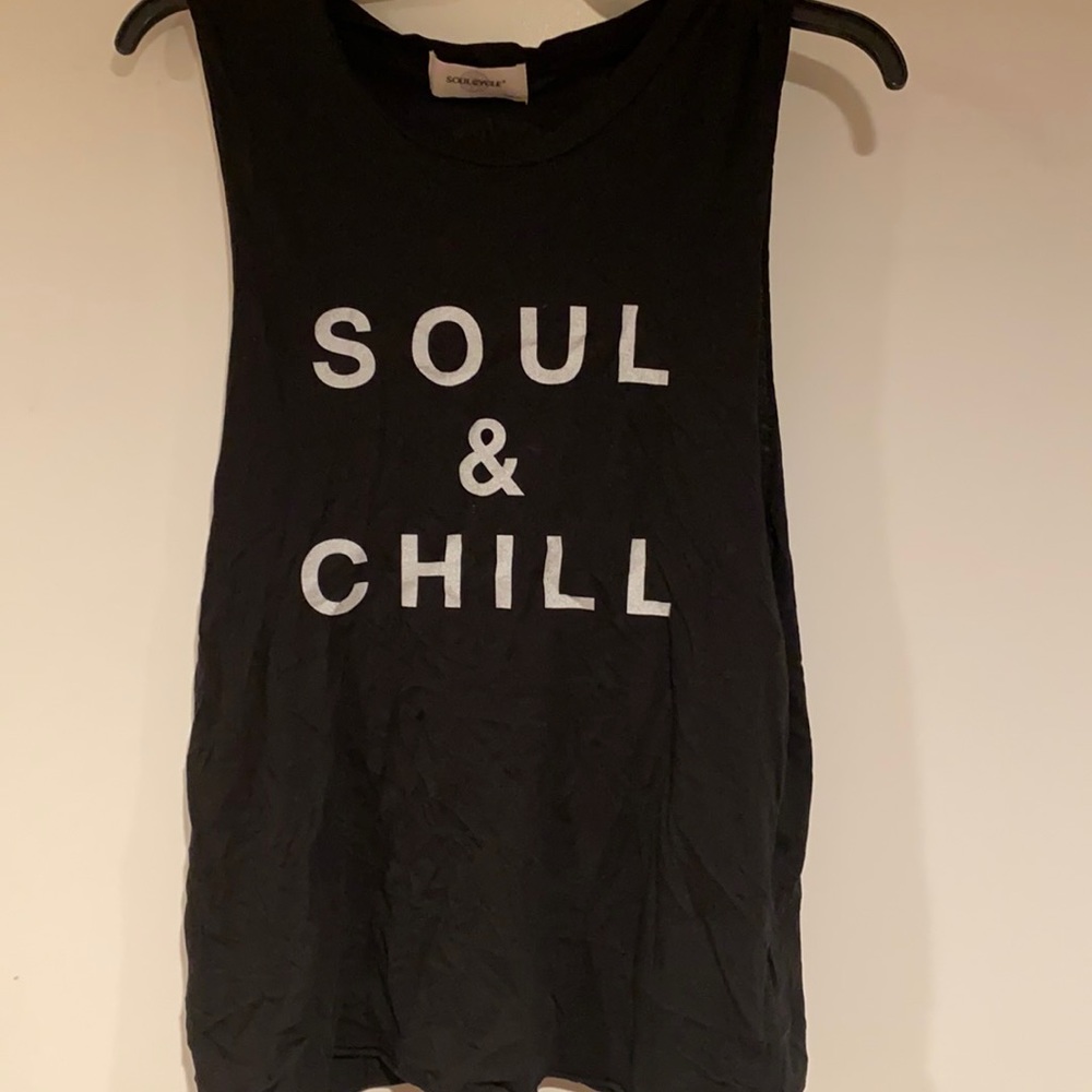 Soulcycle “soul and chill” tank